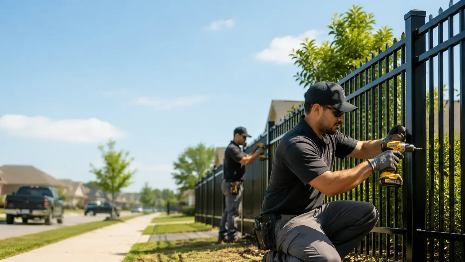 Metal Fence Installation in Union, MS